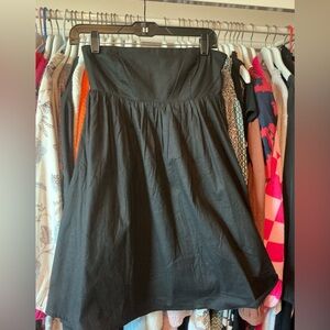 Princess Polly Black strapless dress size 6 NWOT